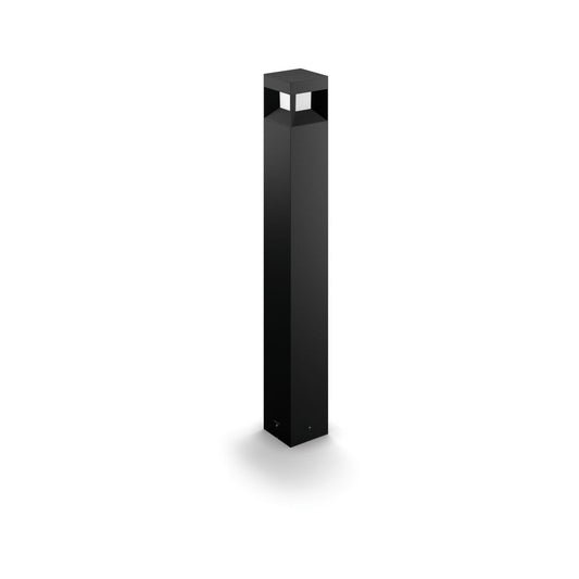 Philips - Parterre Pfosten schwarz 1x8W 230V