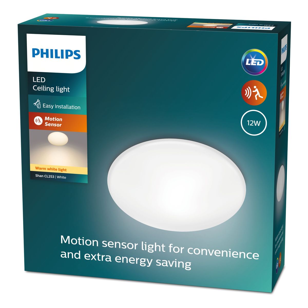 Philips - Shan CL253 EC RD 12W 27K W HV Sensor 06