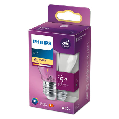 Philips - LED classic 15W P45 E27 WW CL ND SRT4
