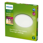 Philips - SuperSlim Decke SSW 15W 27K Weiß IP54