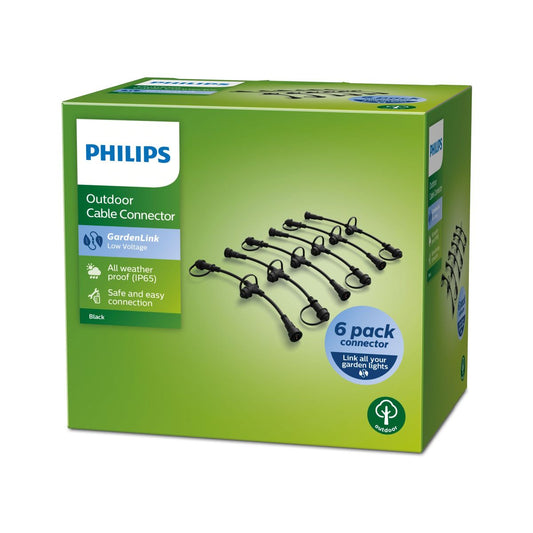 Philips – LV-Stecker, 6er-Pack