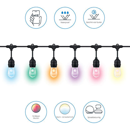 Philips - WiZ 48ft Lichterkette EU Typ C