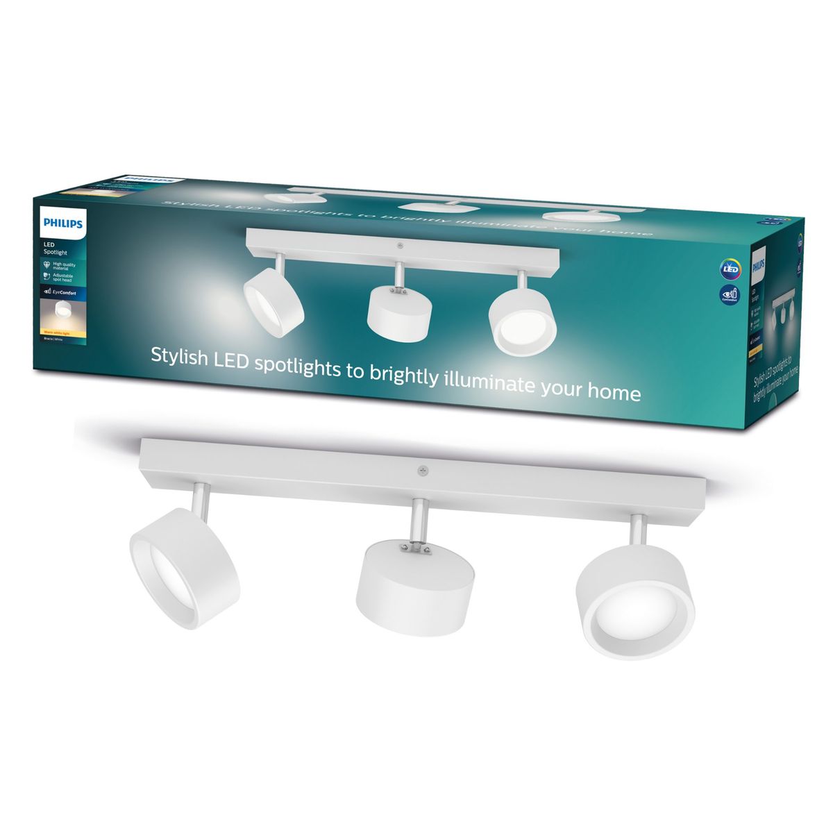 Philips - Bracia Spot WH 3x5,5W 27K HV