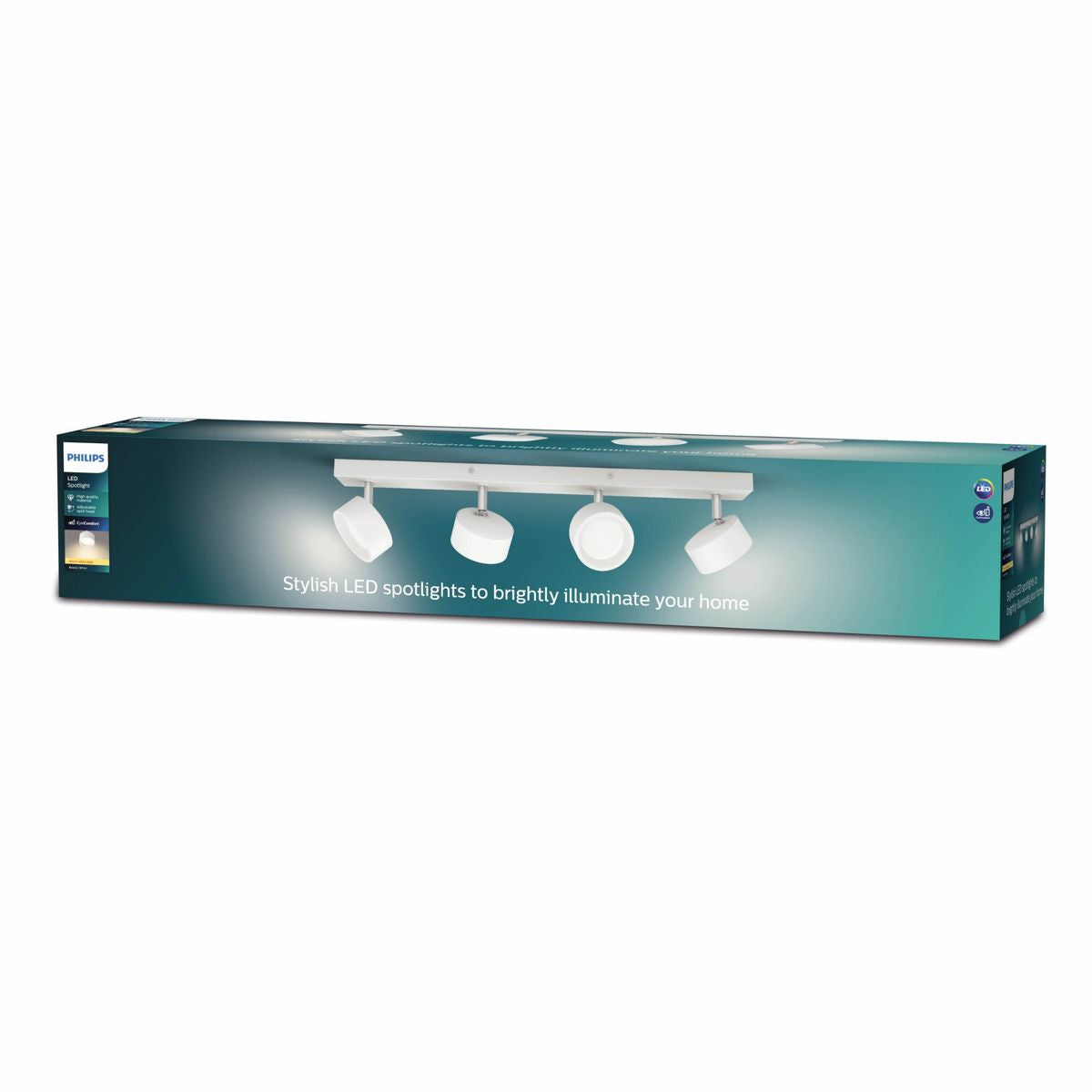Philips - Bracia Spot WH 4x5,5W 27K HV