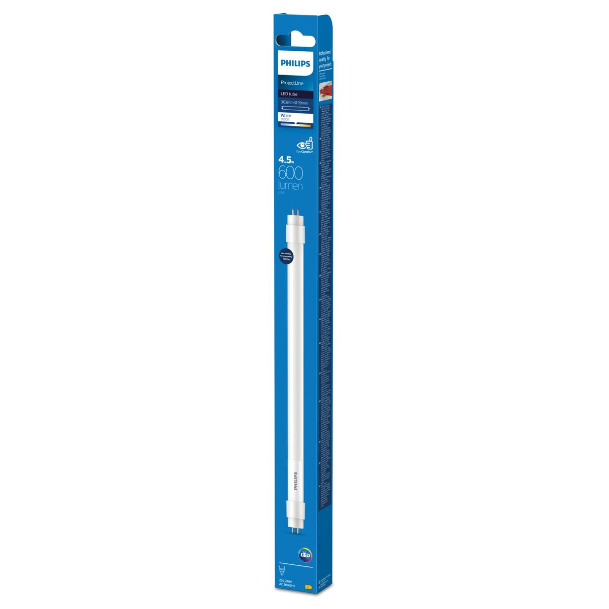 Philips - LED T5 mini 4,5W G5 WH 1CT/12