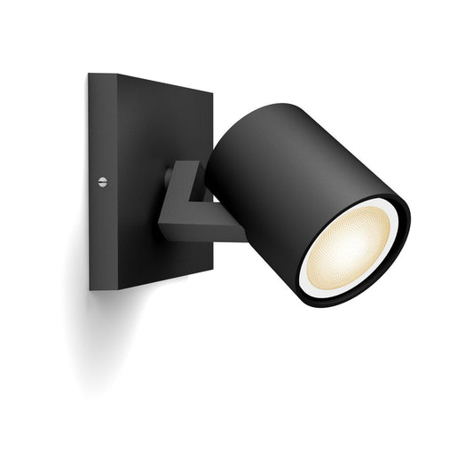 Philips - Runner Hue ext. Einzelspot schwarz 1x4,2W