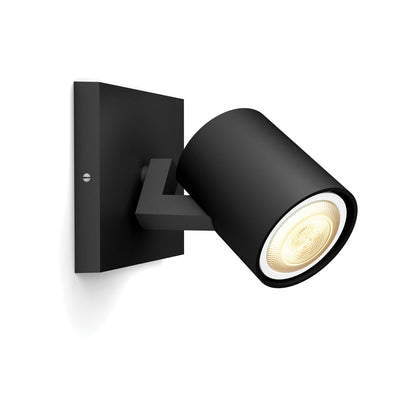 Philips - Runner Hue ext. Einzelspot schwarz 1x4,2W