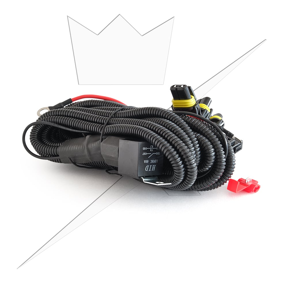 Relaiskabelsatz 3 Stück Extra leicht 12V|9006