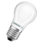 OSRAM LED-Lampen, rund, matt (15), E27, warmweiß | 1 W
