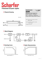 Transformator 230V AC auf 12V DC 60W