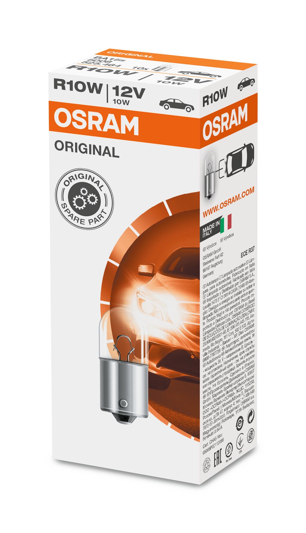 Osram | 5008 | METAL BASE R10W (UNPACKED)