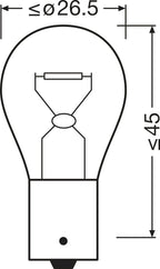Osram | 7506 | ORIGINAL METAL BASE P21W (UNPACKED) - bild 4