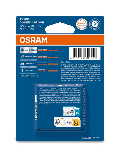 OSRAM DIADEM CHROME – PY21W Extra-Glühbirne