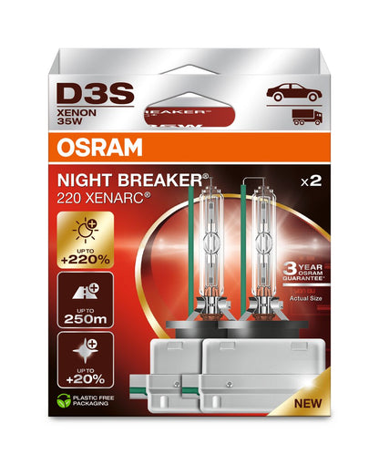 OSRAM XENARC NIGHT BREAKER LASER (NÄCHSTE GEN) – D3S – 2ER-PACK