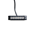 Luxtar OptiFlux | Warning Light | Amber 6 LED