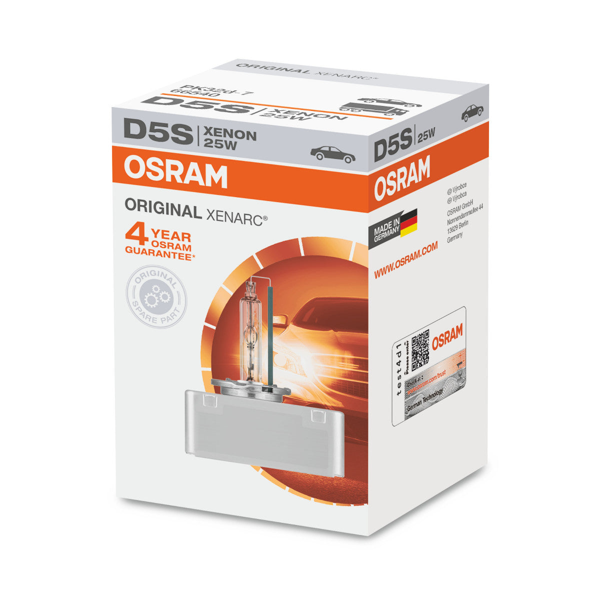 OSRAM XENARC ORIGINAL – D5S HID-Scheinwerferlampe