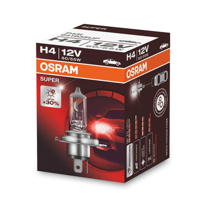 OSRAM SUPER - H4 Halogen-Scheinwerferlampe