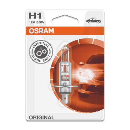 OSRAM ORIGINAL LINE - H1 - 12 V - 55 W - Halogen-Scheinwerferlampe