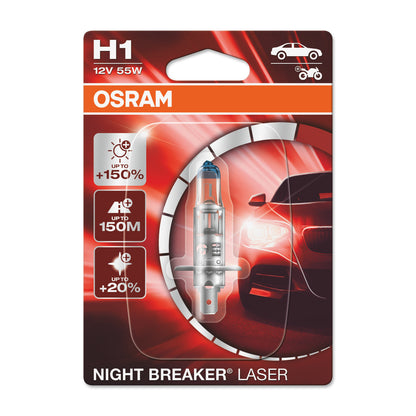 OSRAM NIGHT BREAKER® LASER H1 Einzelblister