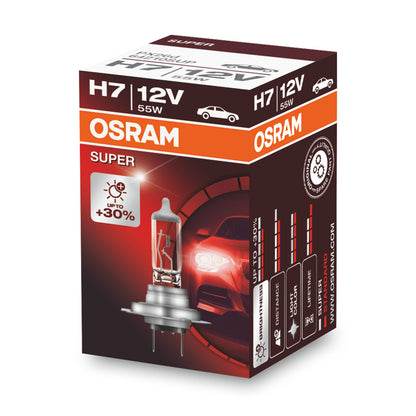 OSRAM SUPER - H7 Halogen-Scheinwerferlampe