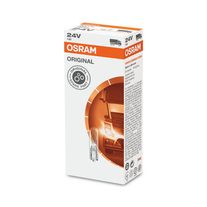 OSRAM ORIGINAL - WEDGE BASE - 1W - 24V - Extra-Glühbirne