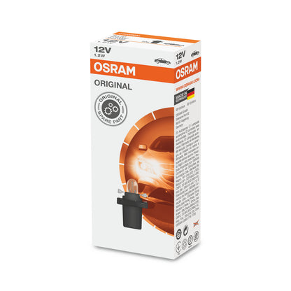 OSRAM ORIGINAL - KUNSTSTOFF-MF-BASIS - 1 -2W - B8,5d - Extra-Glühbirne