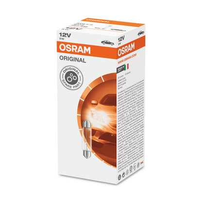 OSRAM ORIGINAL FESTOON - 5W - 12V - Extra-Glühbirne