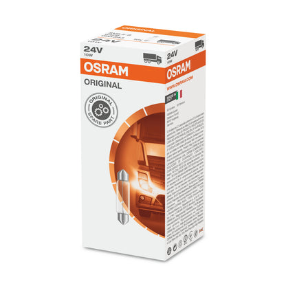 OSRAM ORIGINAL FESTOON -10W - 24V - Zusätzliche Glühbirne