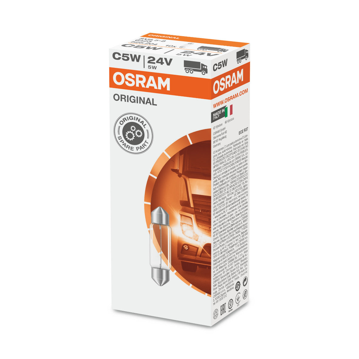 OSRAM ORIGINAL FESTOON – C5W – 24V Extra-Glühbirne