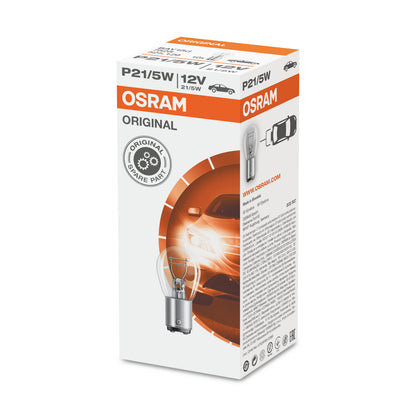 OSRAM ORIGINAL - METALLBASIS - P21-5W - Extra-Glühbirne 1er-Pack