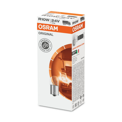 OSRAM ORIGINAL - METALLBASIS - R10W - 24V