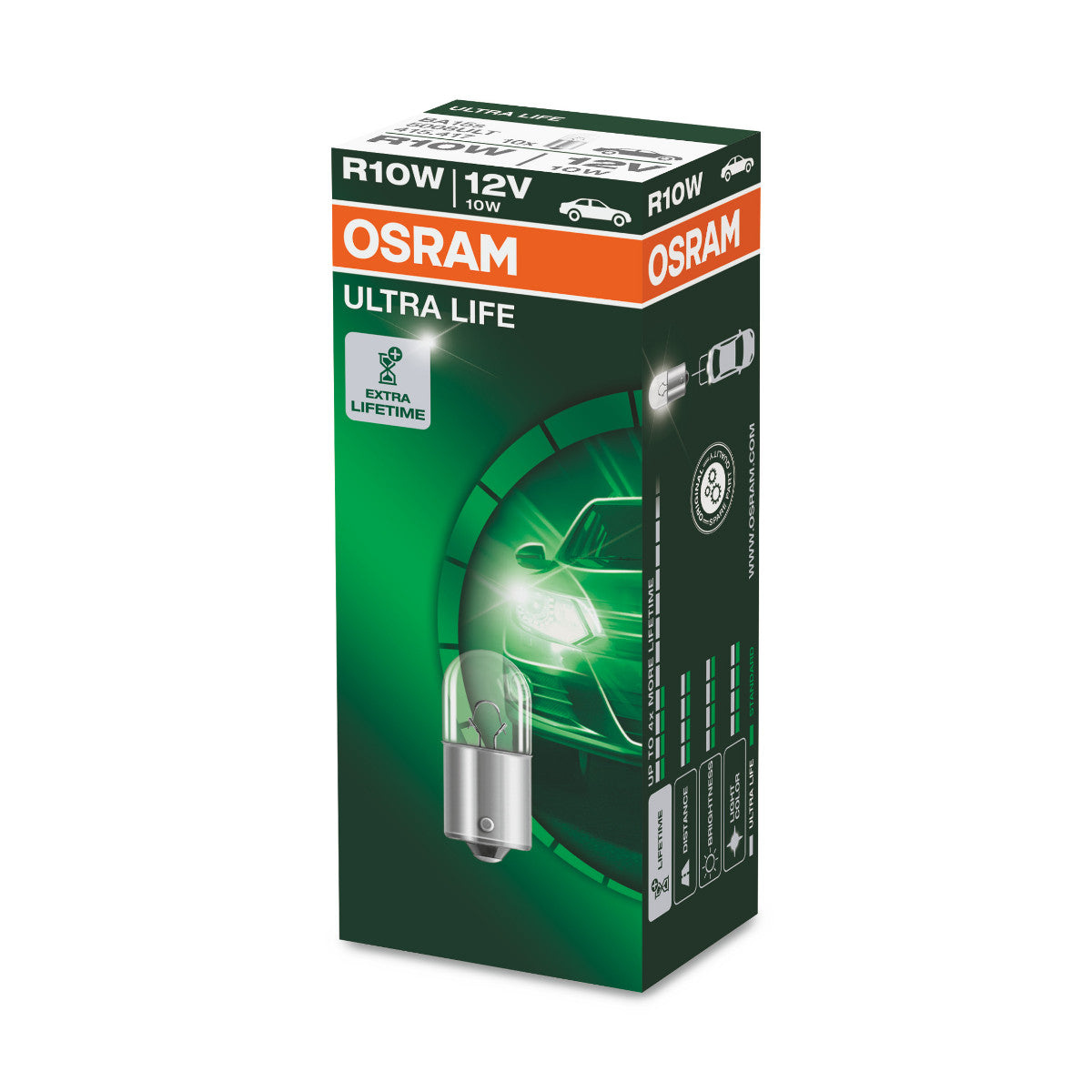 OSRAM ULTRA LIFE - R10W Extra-Glühbirne - 1ER-PACK