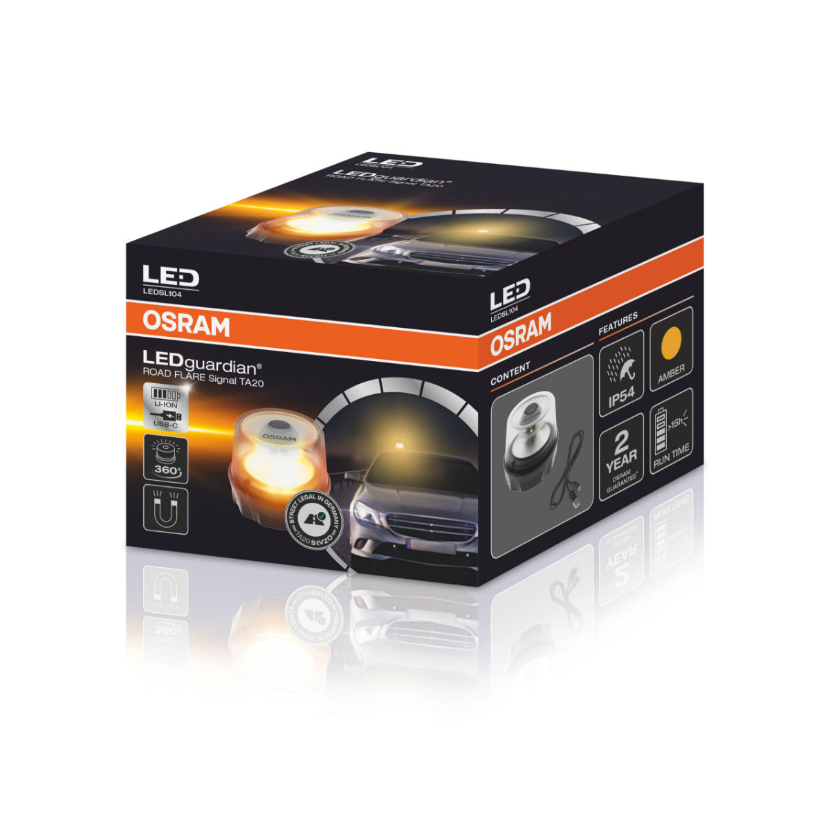 OSRAM LEDguardian ROAD FLARE Signal TA20