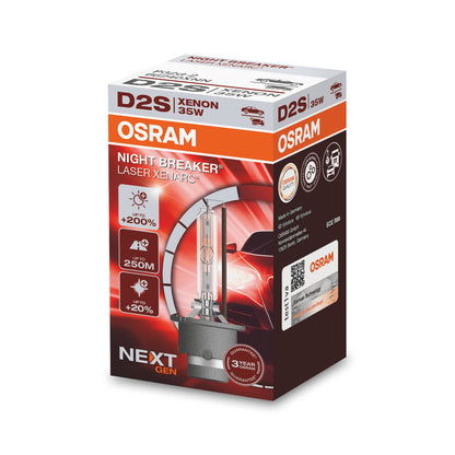 OSRAM XENARC NIGHT BREAKER LASER (NÄCHSTE GEN) – D2S – 1ER-PACK