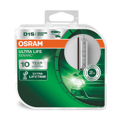 OSRAM XENARC ULTRA LIFE – D1S HID-Scheinwerferlampe – 2er-Pack 