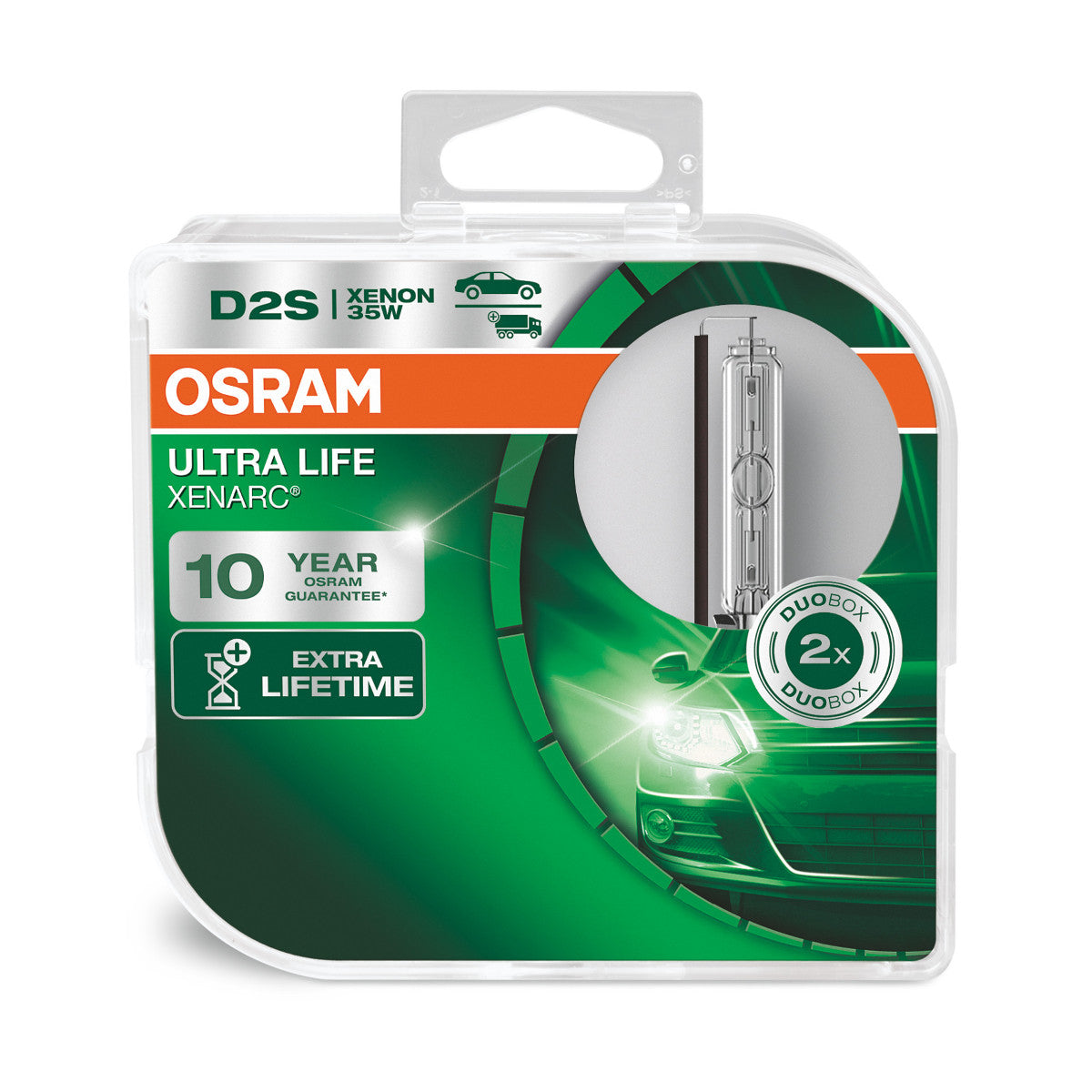 OSRAM XENARC ULTRA LIFE – D2S HID-Scheinwerferlampe – 2er-Pack