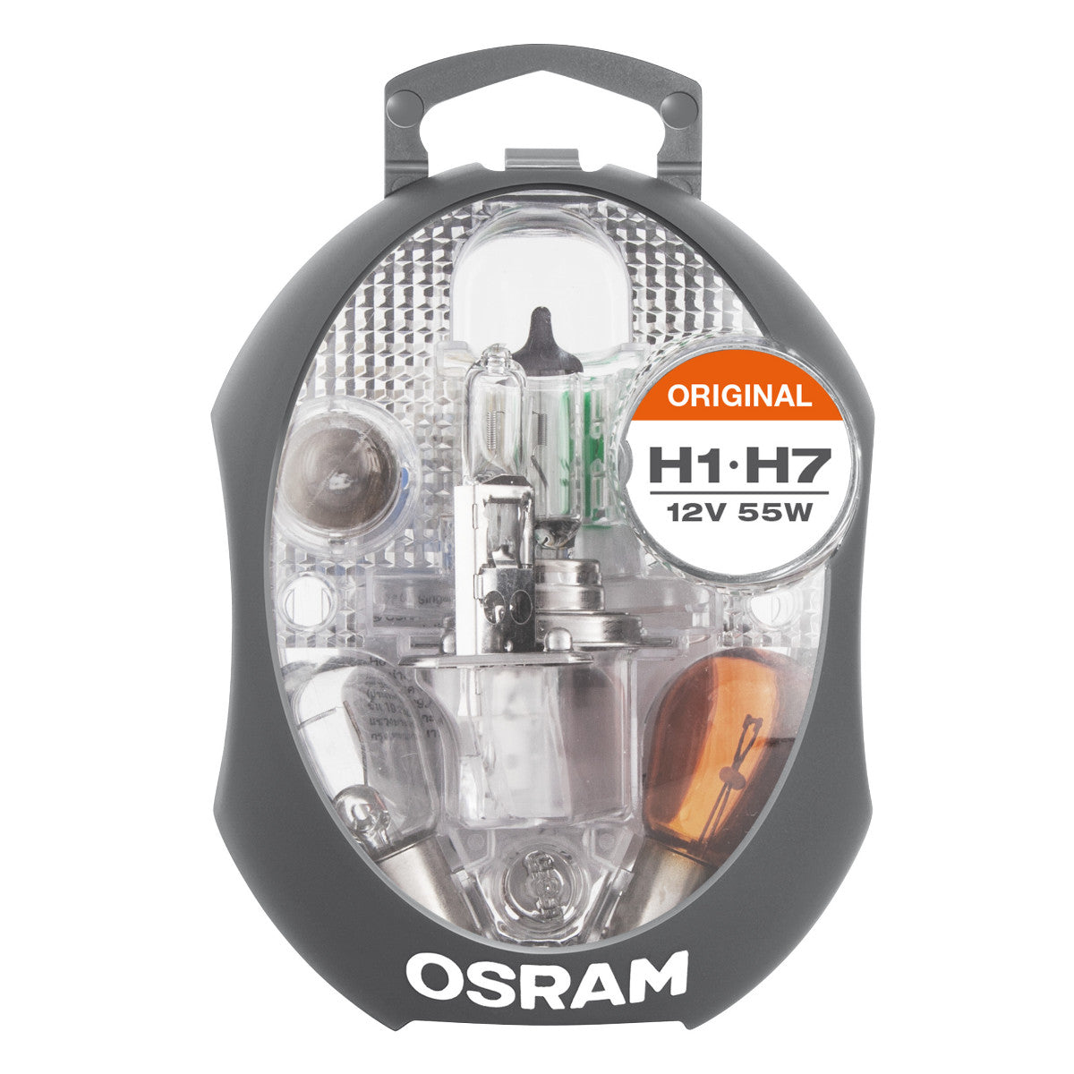 OSRAM Ersatzlampenbox für Auto – CLK H1-H7 – Autolampen-Set