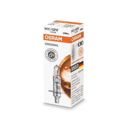 OSRAM ORIGINAL LINE - H1 - 12 V - 55 W - Halogen-Scheinwerferlampe - Faltschachtel