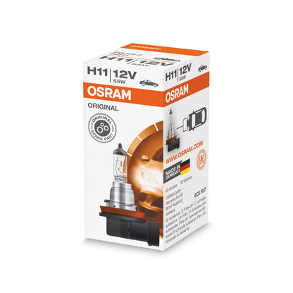 OSRAM ORIGINAL LINE - H11 - 12 V - 55 W - Halogen-Scheinwerferlampe - Faltschachtel