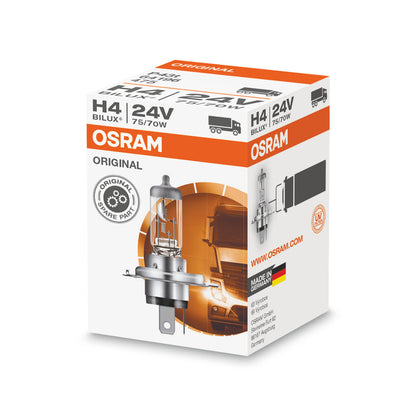 OSRAM ORIGINAL LINE - H4 - 24 V - 7570 W - Halogen-Scheinwerferlampe - Faltschachtel