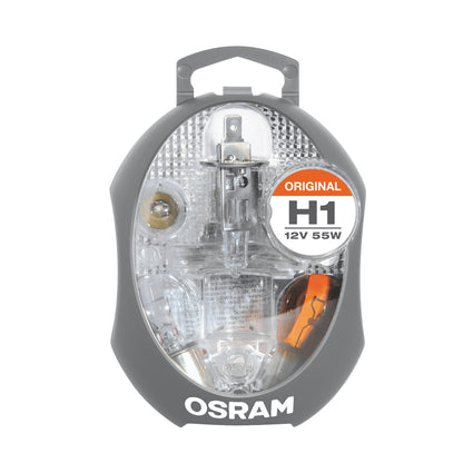 OSRAM Ersatzlampenbox für Auto – CLK H1 – Autolampen-Set