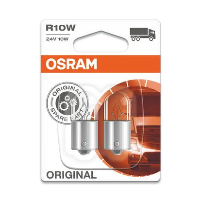 OSRAM ORIGINAL – METALLBASIS – R10W – 24V Extra-Glühbirne