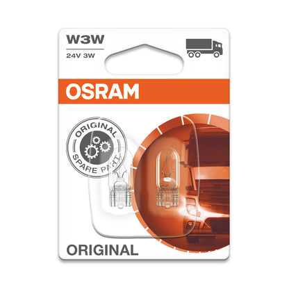 OSRAM ORIGINAL - WEDGE BASE - W3W - 24V Extra-Glühbirne