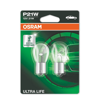 OSRAM ULTRA LIFE - P21W Extra-Glühbirne - 2ER-PACK