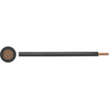 Blanker Leiter PVC 0,5 mm2 Blankes Kupfer Schwarz pro Meter